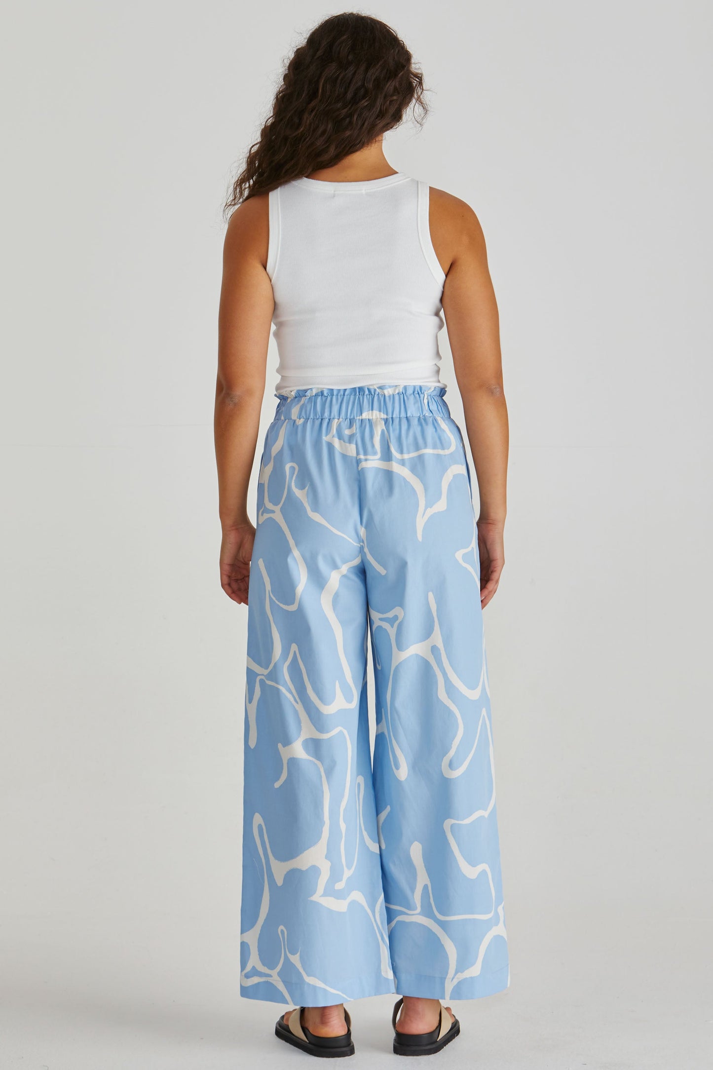 Sass Clothing Tilda Pant (Abstract Daisy)