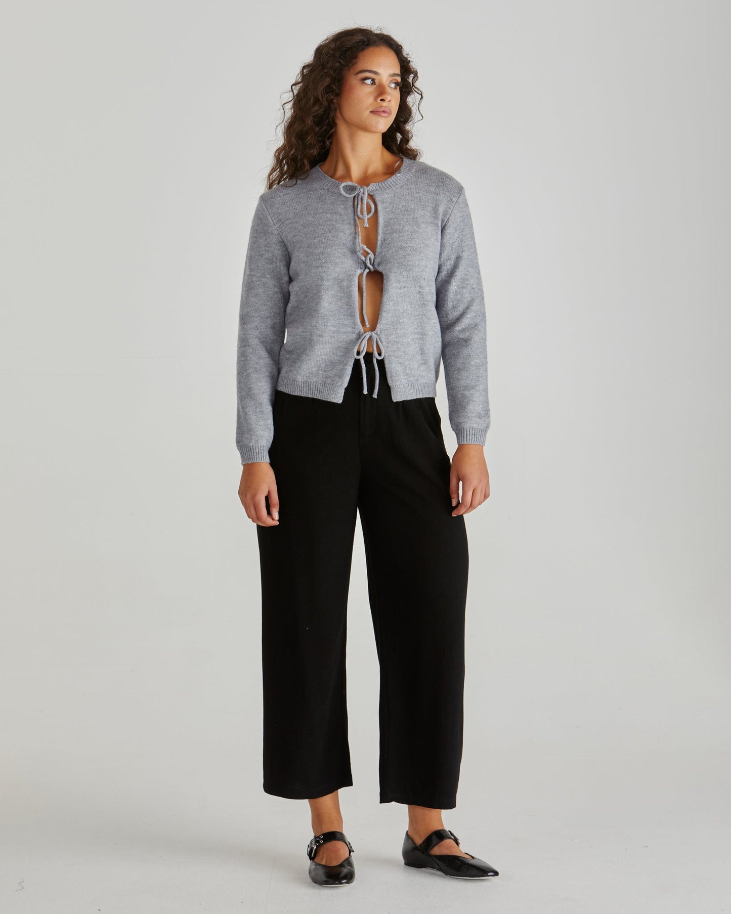 Sass Clothing Greta Cardi (Grey Marle)