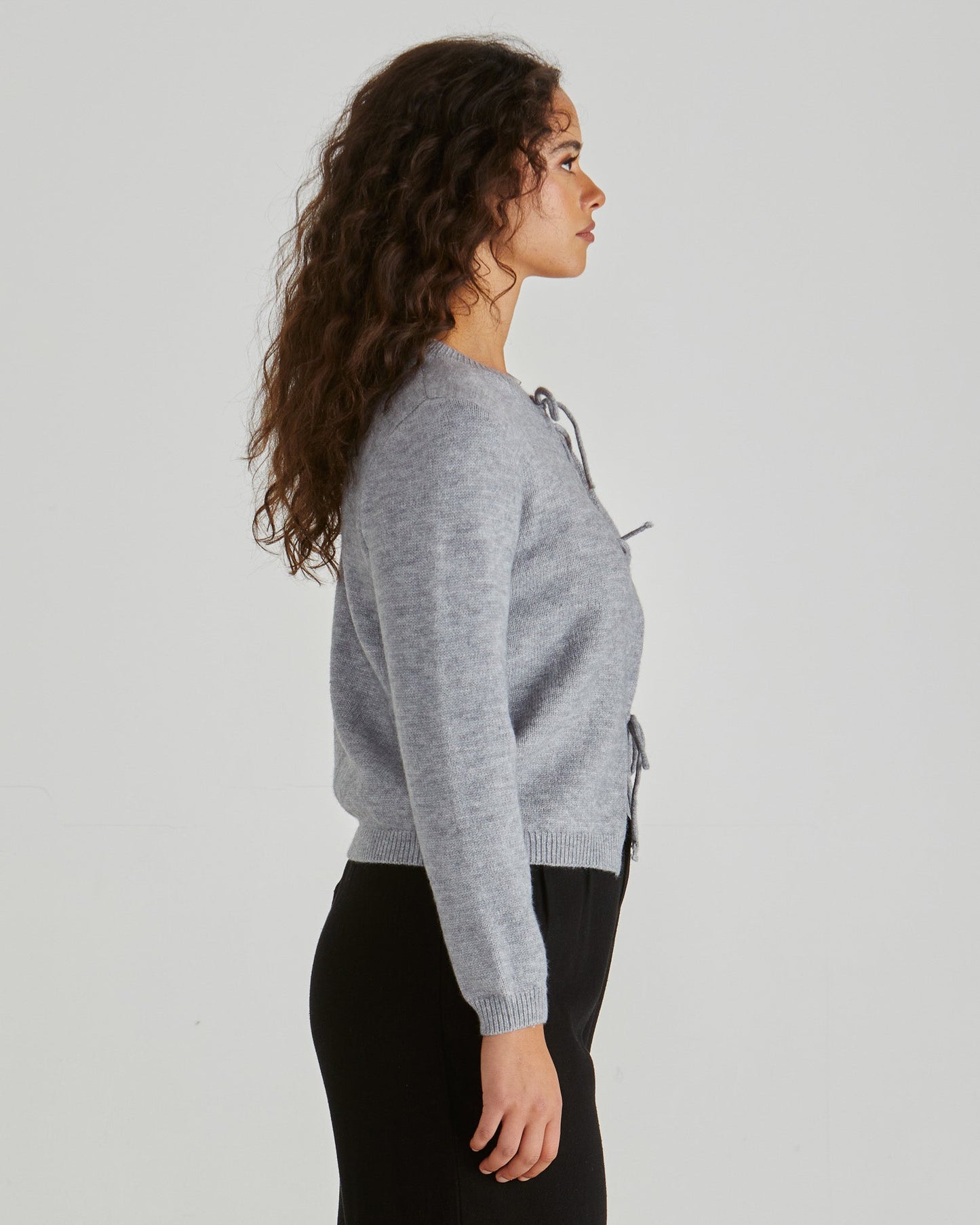 Sass Clothing Greta Cardi (Grey Marle)
