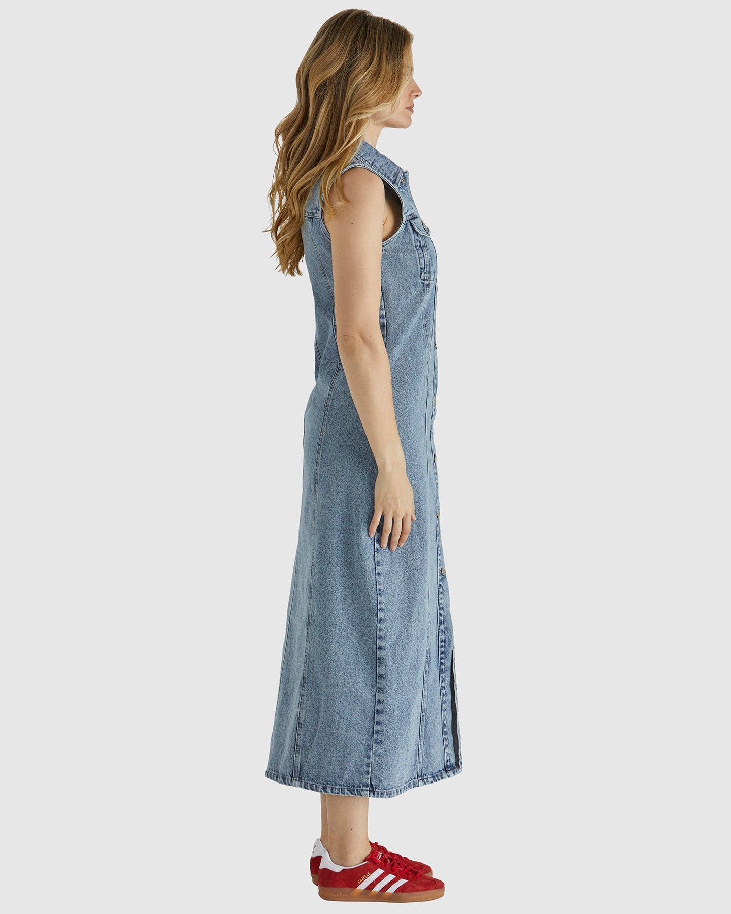 Sass Clothing Jordon Dress (Acid Wash)