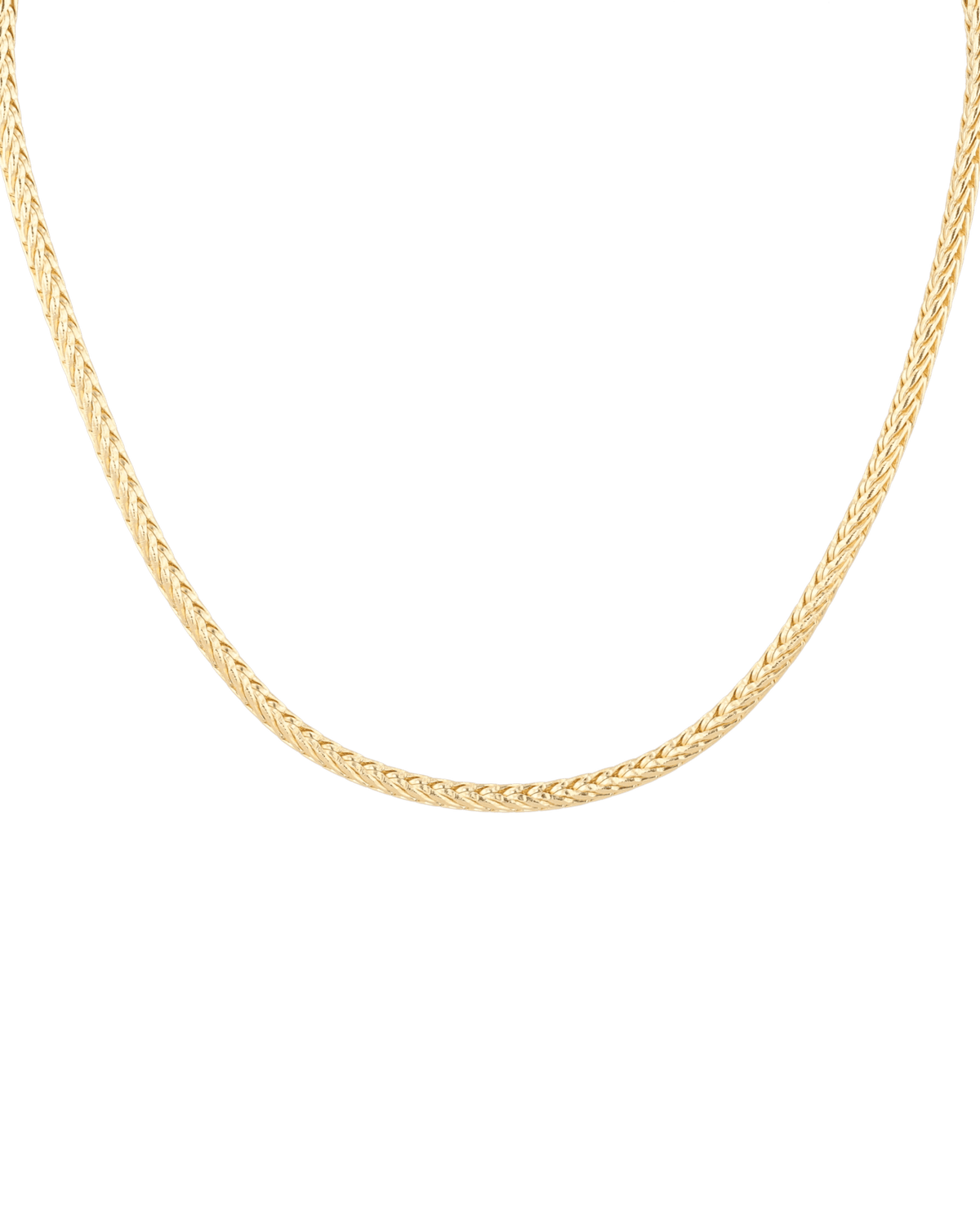 Image of Necklaces. Product name - Savannah Gold Spiga Chain in colour by brand - LAVANA