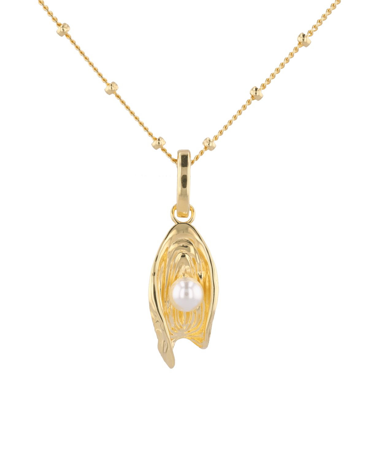 Image of Charms. Product name - Sea Treasure Gold Pendant in colour by brand - LAVANA