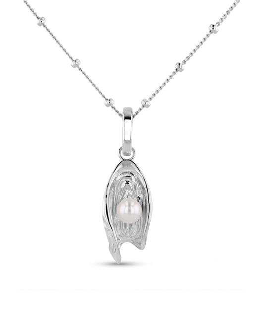 Image of Charms. Product name - Sea Treasure Silver Pendant in colour by brand - LAVANA