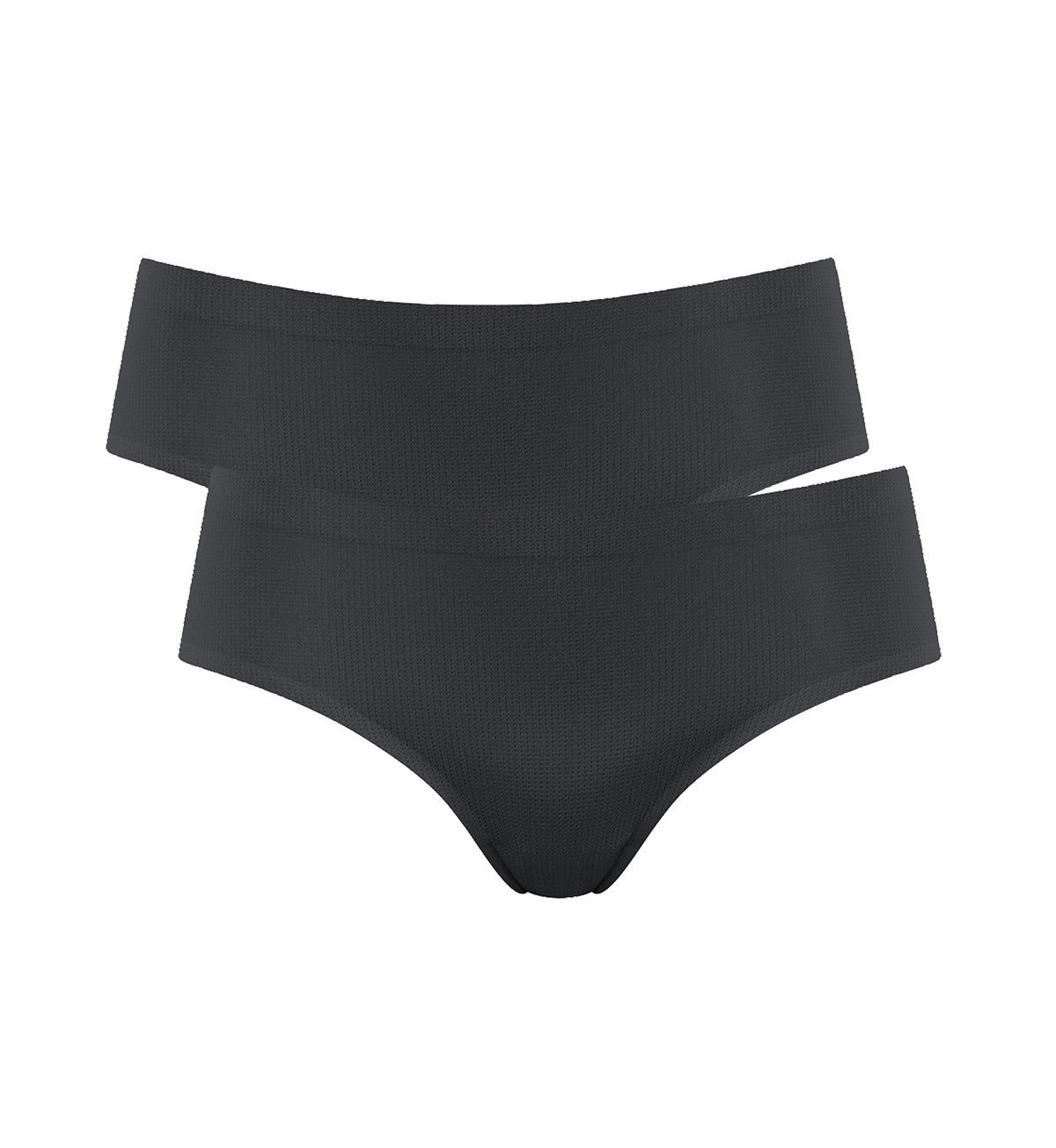 Image of Briefs. Productname: Triumph Sloggi Active Hipster 2 Pack in Black colour by brand - Triumph