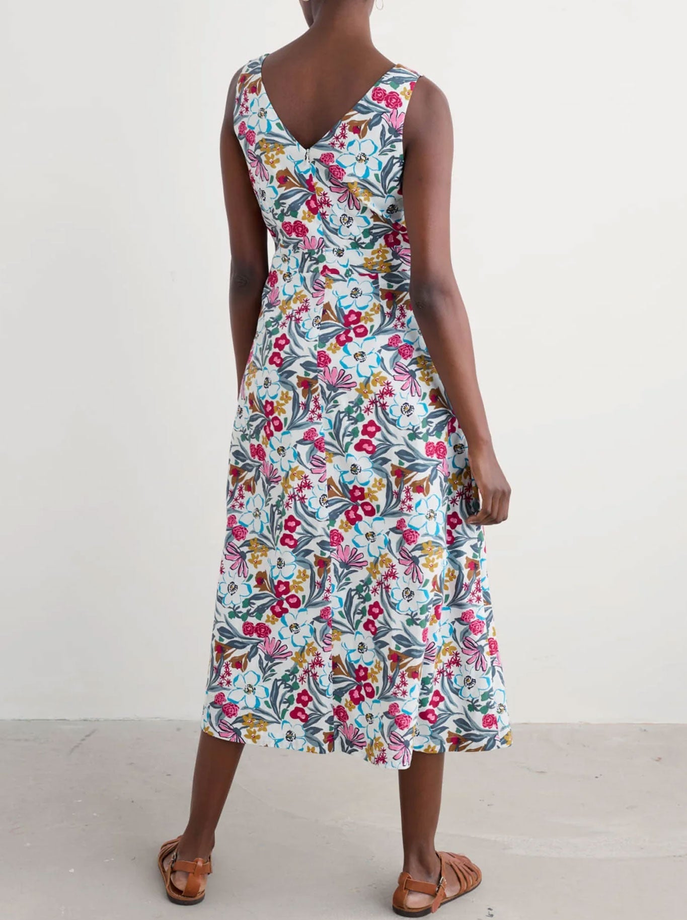 SEASALT SKY BEYOND DRESS (Garden Flowers)