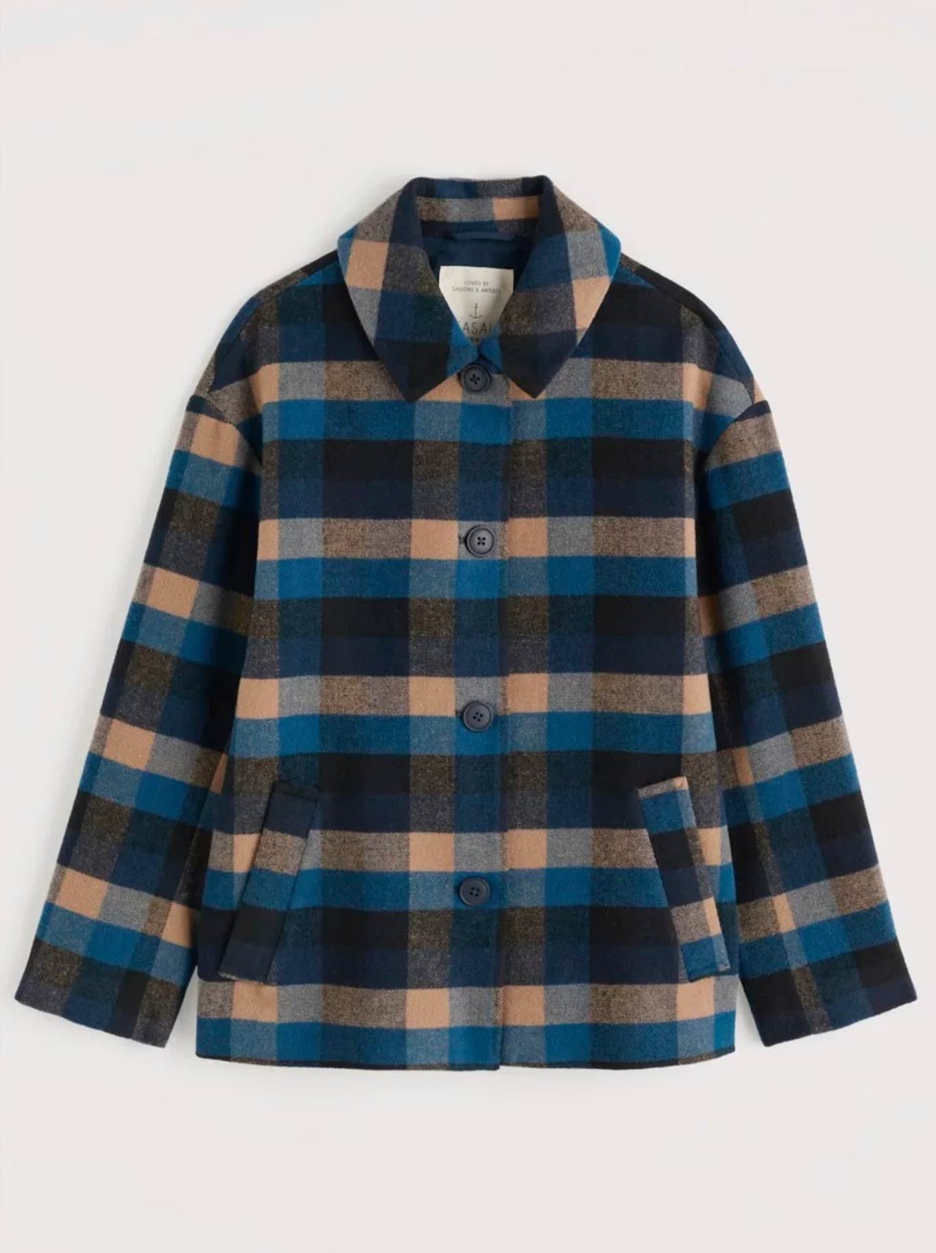 SEASALT BEAMWIND COAT (Bilberry)