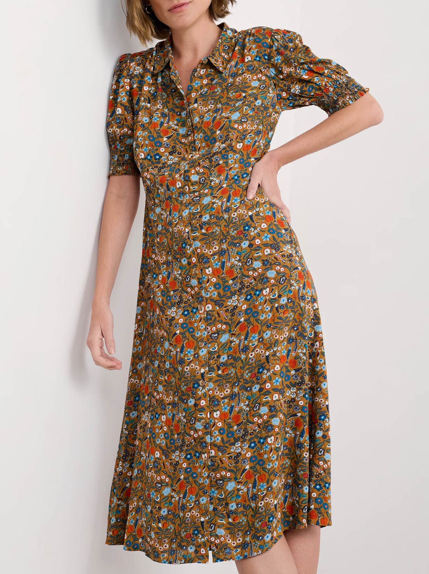 Image of Dresses. Product name - Seasalt Bridget Dress in Basket colour by brand - Seasalt