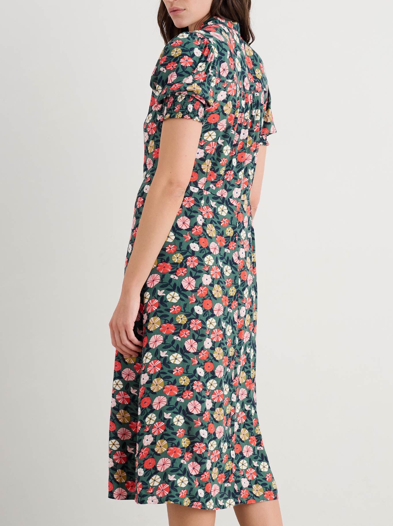 Seasalt Bridget Dress (Winding Petunias)