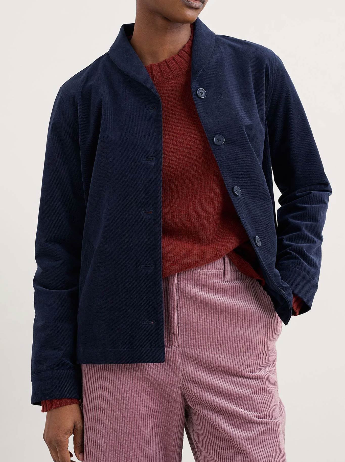 Image of Coats & Jackets. Product name - Seasalt Brightwork Jacket in Maritime colour by brand - Seasalt