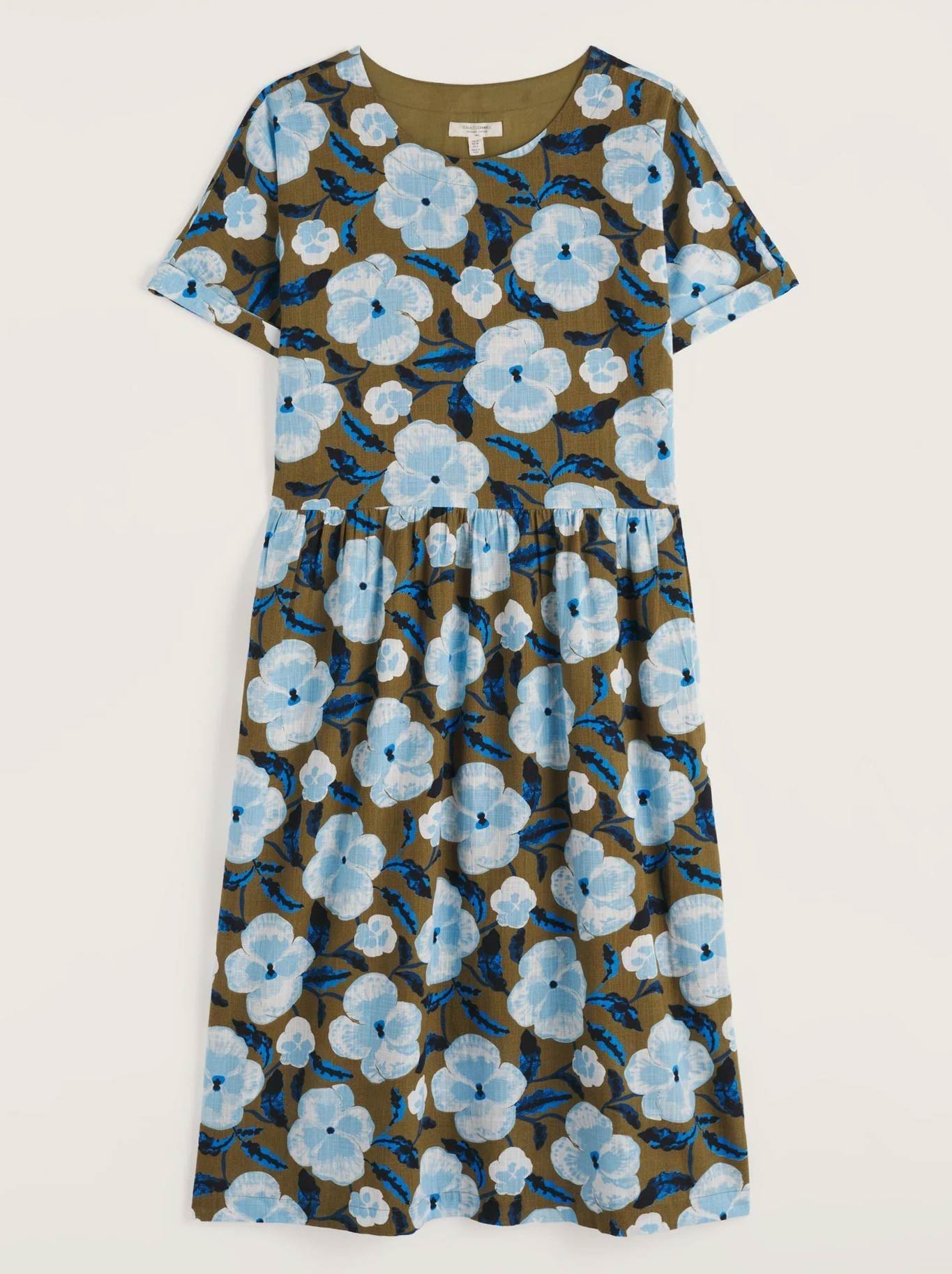 Seasalt Brouse Dress (Pansy Seagrass)