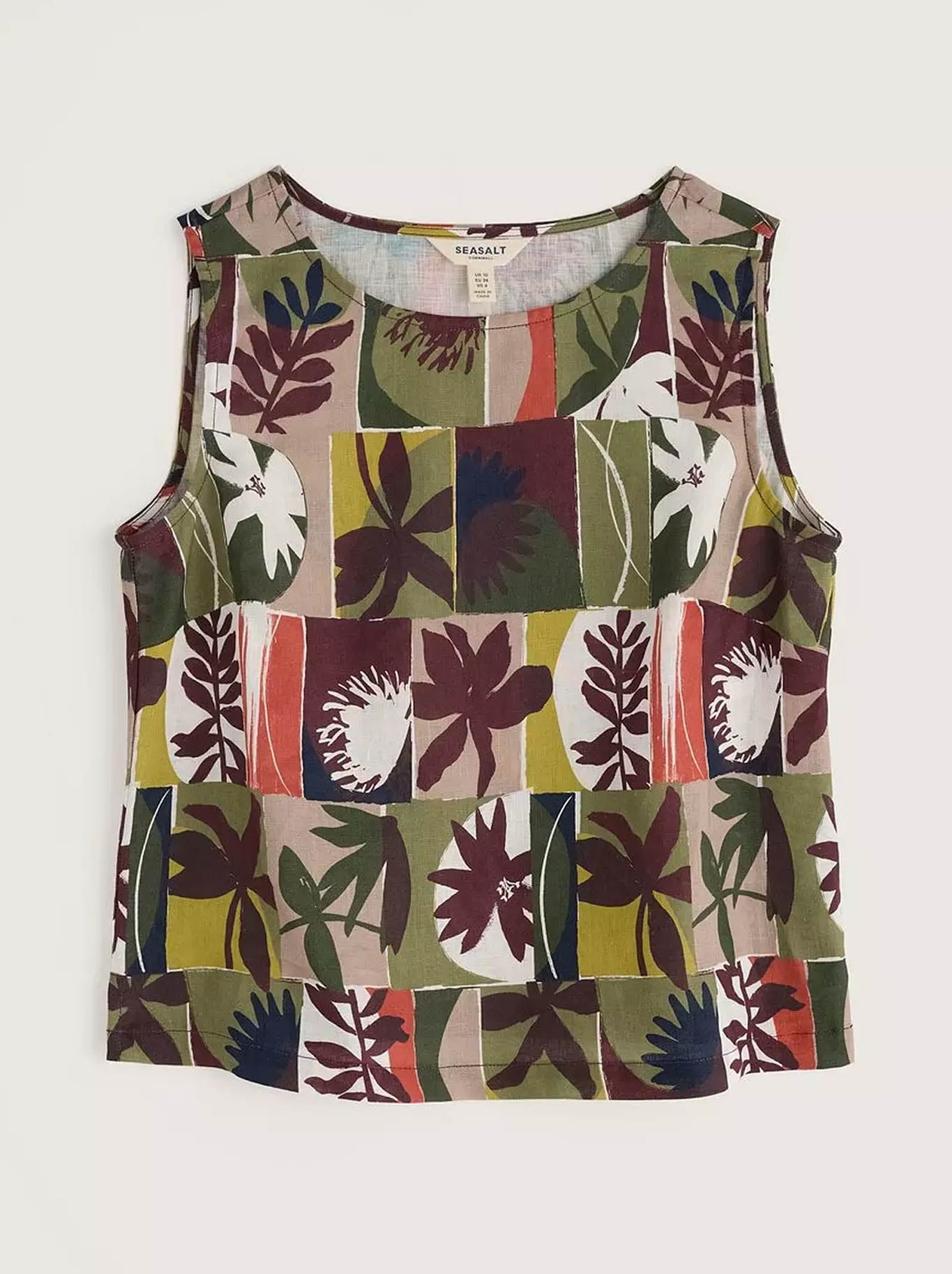 Seasalt Colour Study Top (Floral Splice)