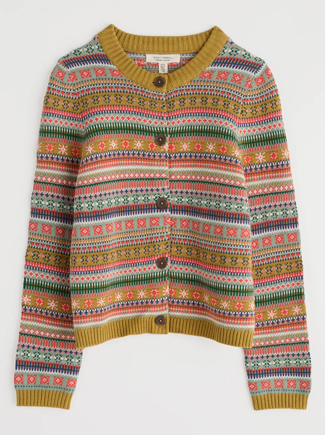 SEASALT COVE COTTAGE CARDIGAN (Multi)