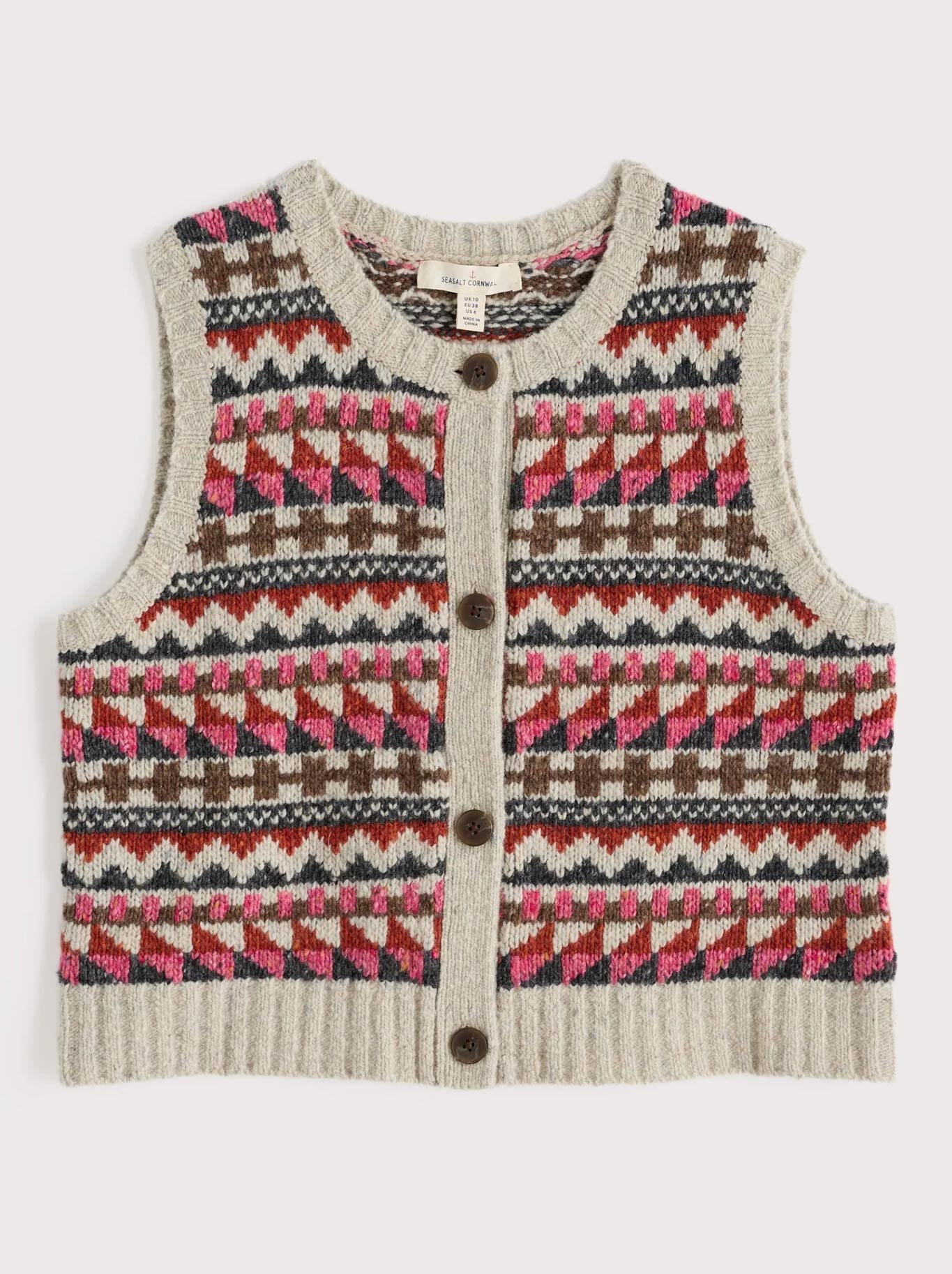 Seasalt Dawson Pick Vest (Red Sail)