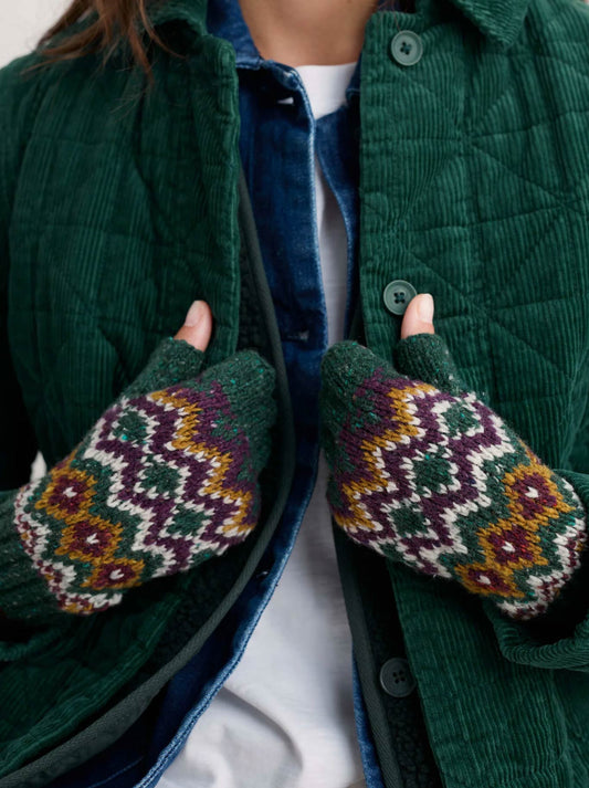 Image of Gloves & Mittens. Product name - Seasalt Day Moon Mittens in Multi colour by brand - Seasalt