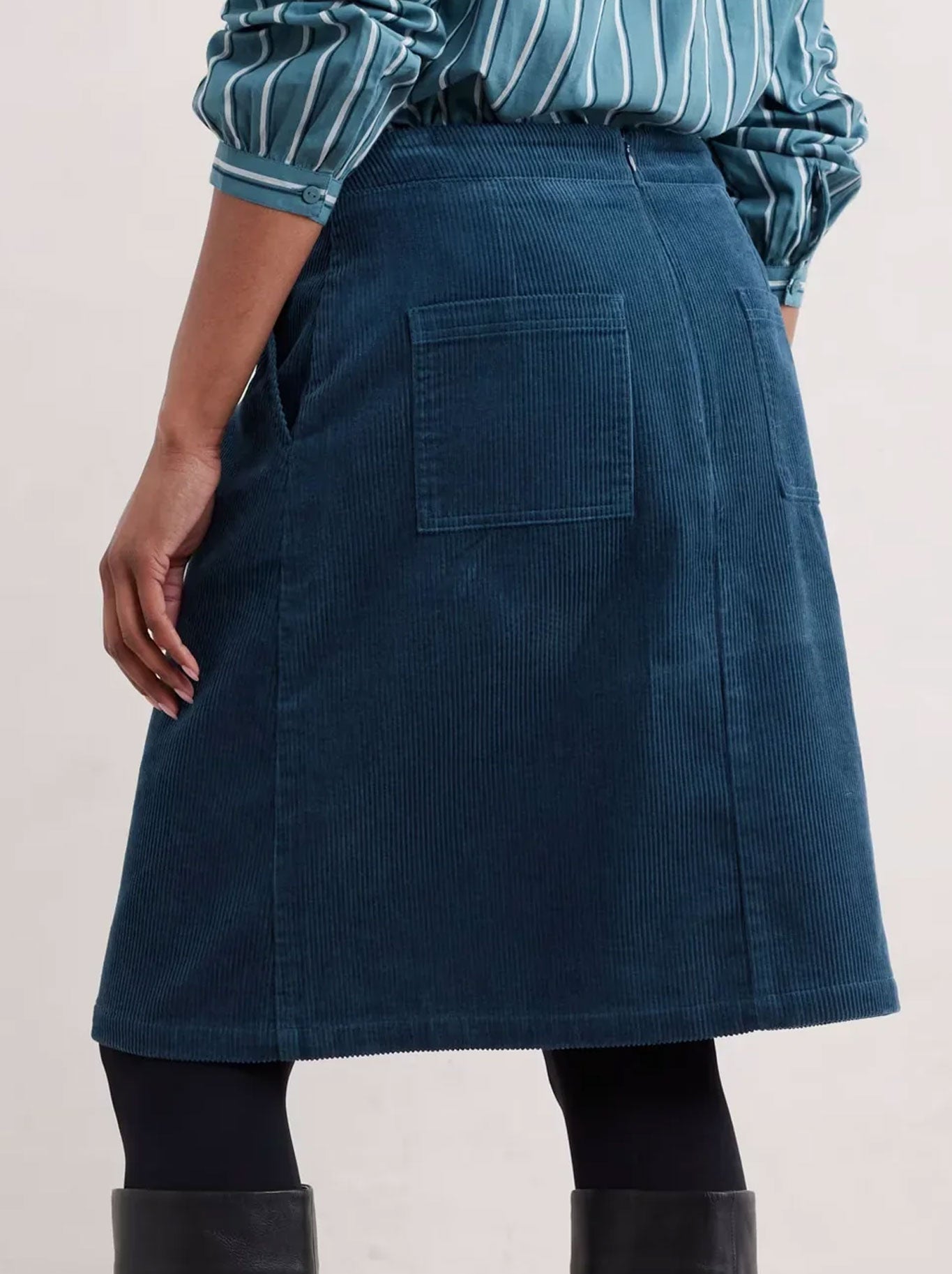 Seasalt Dovetail Skirt (Sea Cave)