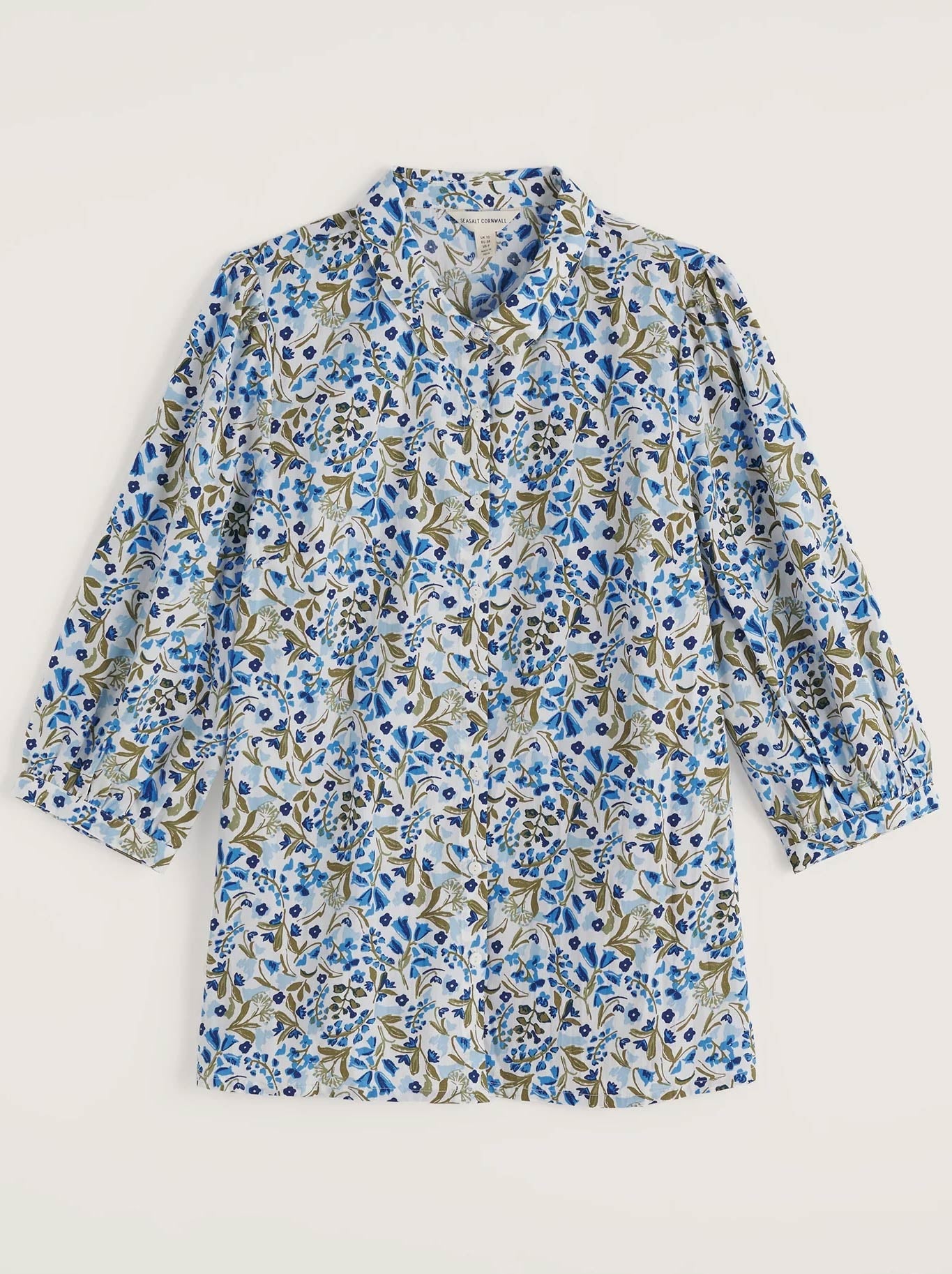 Seasalt Hope Cottage Blouse (Woodland Floral Chalk)