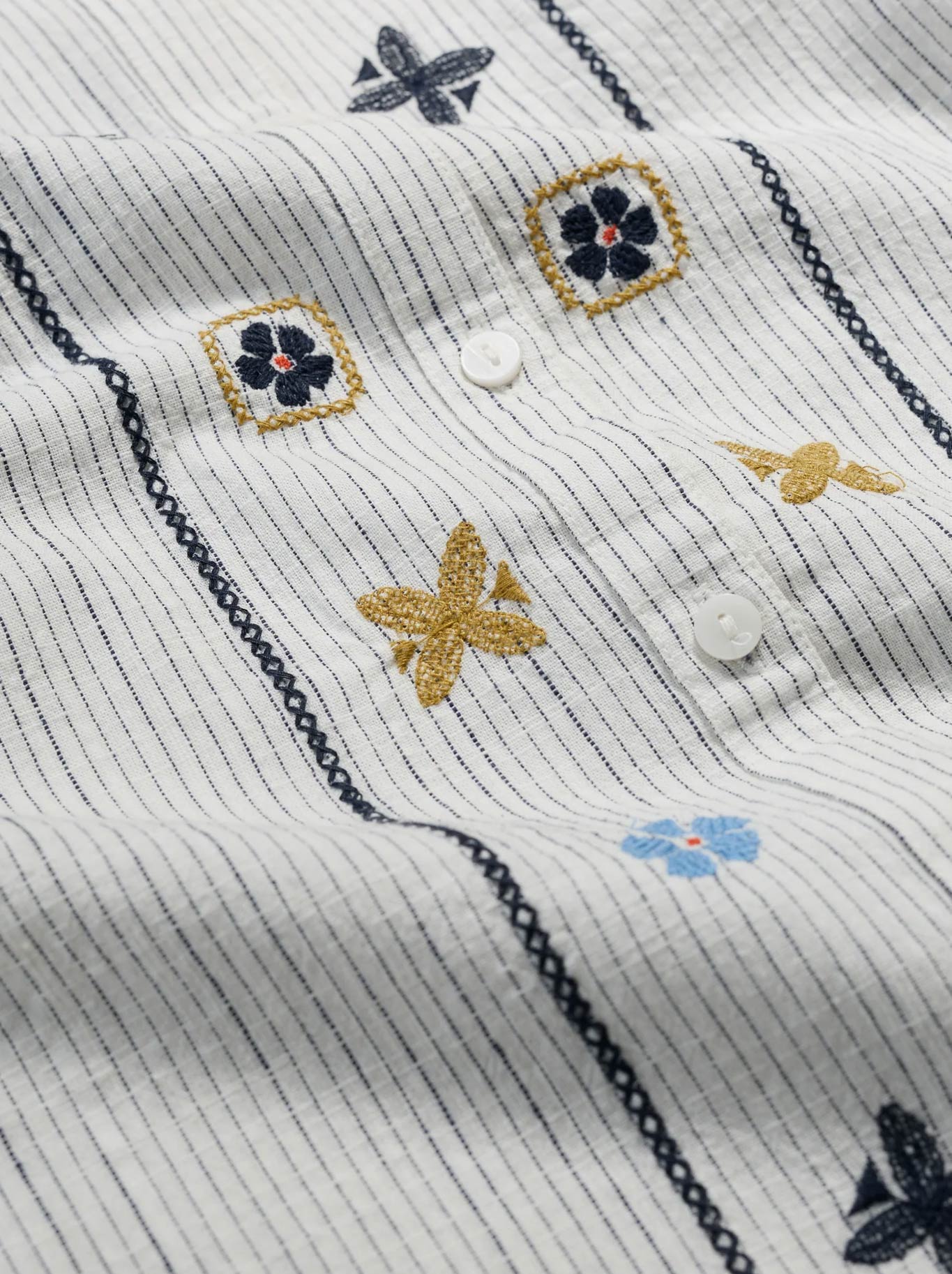 SEASALT HOPE COTTAGE BLOUSE (Chalk)