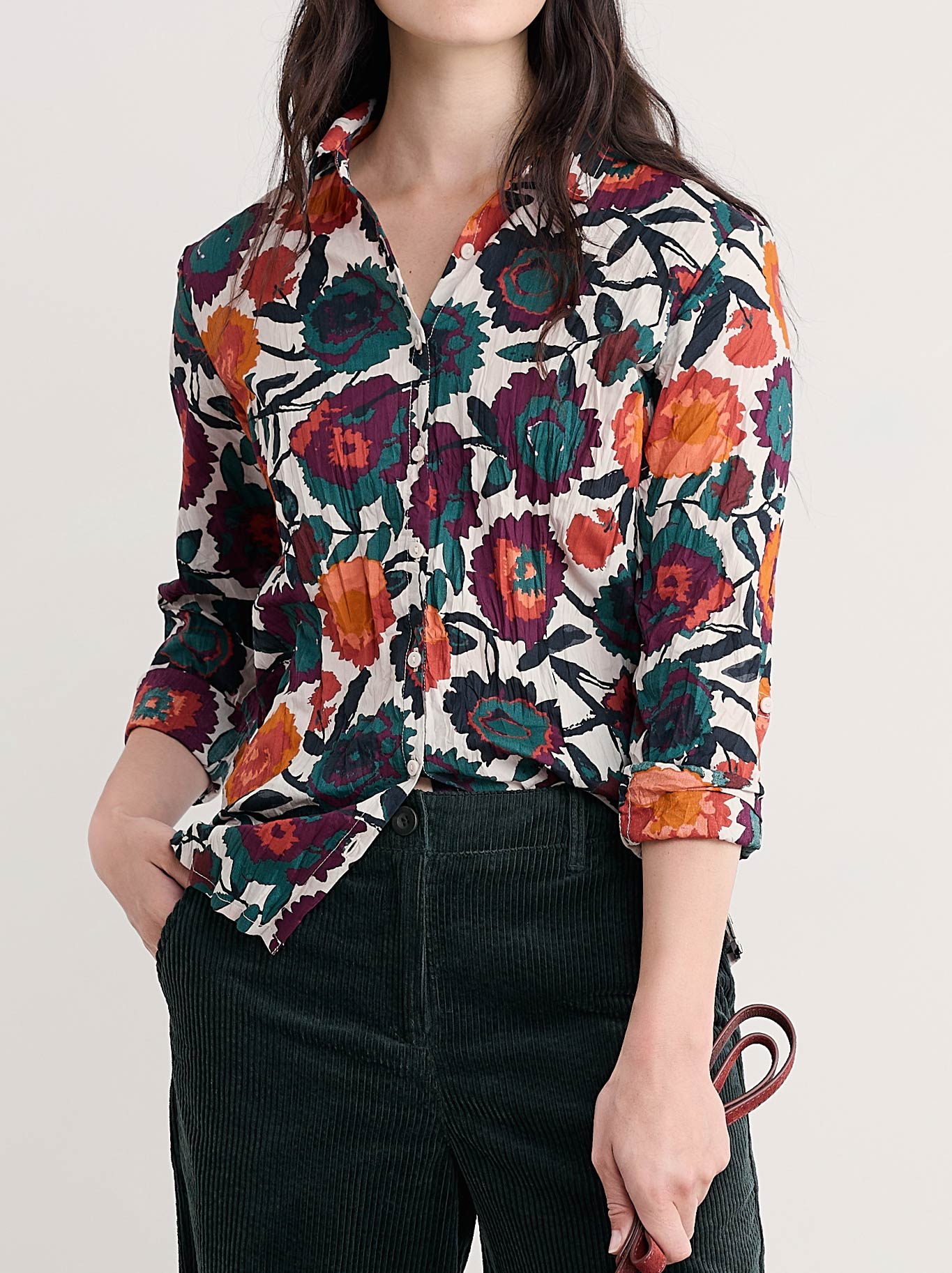 Image of Shirts. Product name - Seasalt Larissa Shirt in Aran colour by brand - Seasalt
