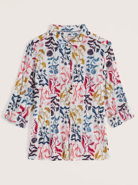 Seasalt Larissa Shirt (Inky Botanical Chalk)