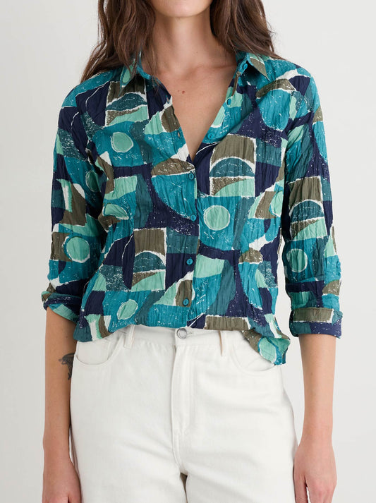 Image of Shirts. Product name - Seasalt Larissa Shirt in Emulsion colour by brand - Seasalt