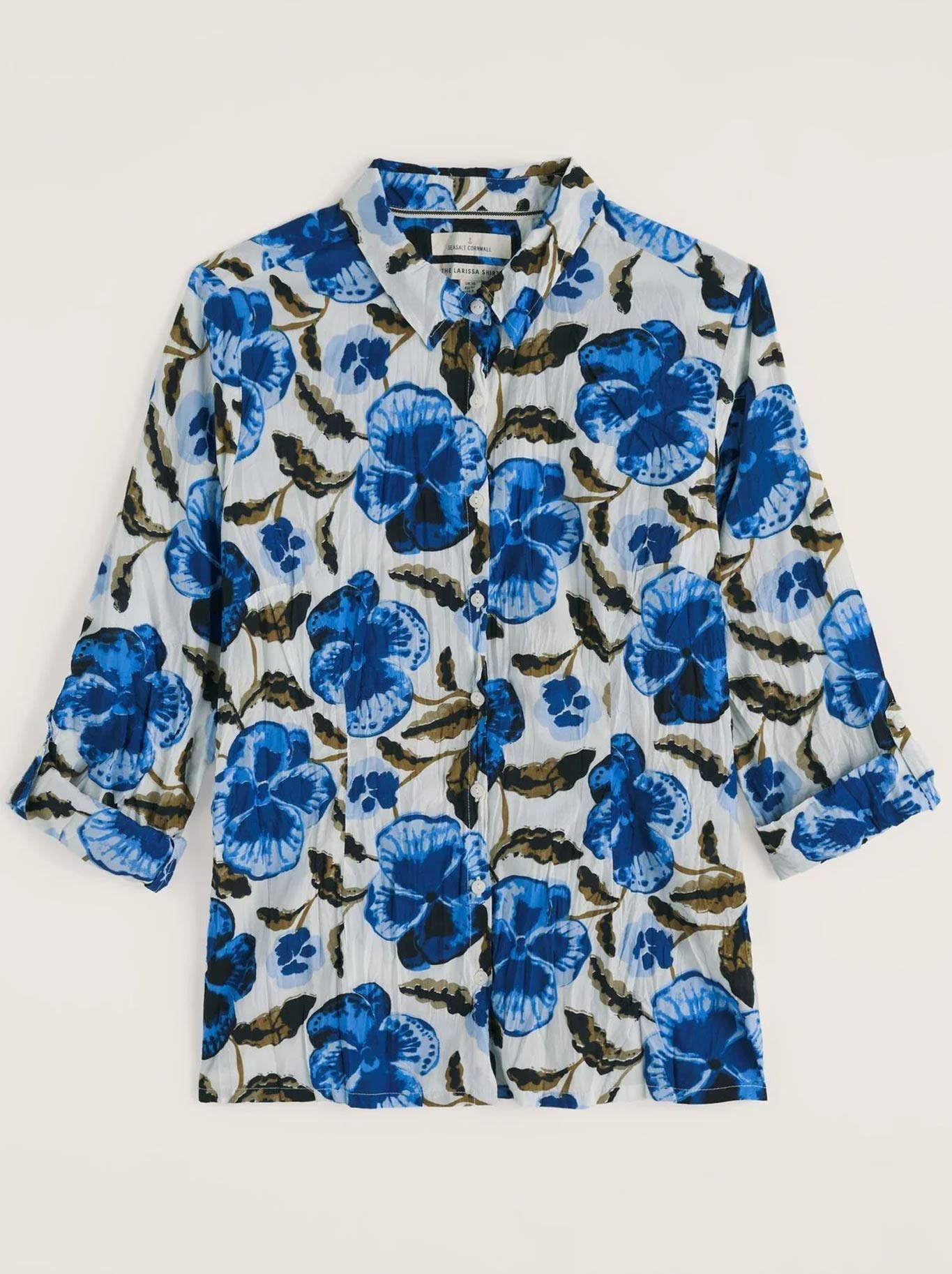 Seasalt Larissa Shirt (Spring Pansy Chalk)