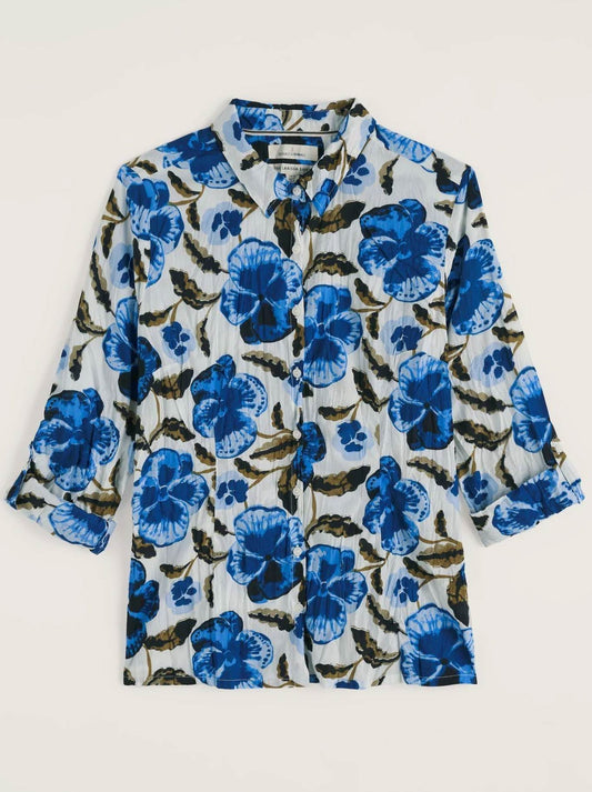 Seasalt Larissa Shirt (Spring Pansy Chalk)