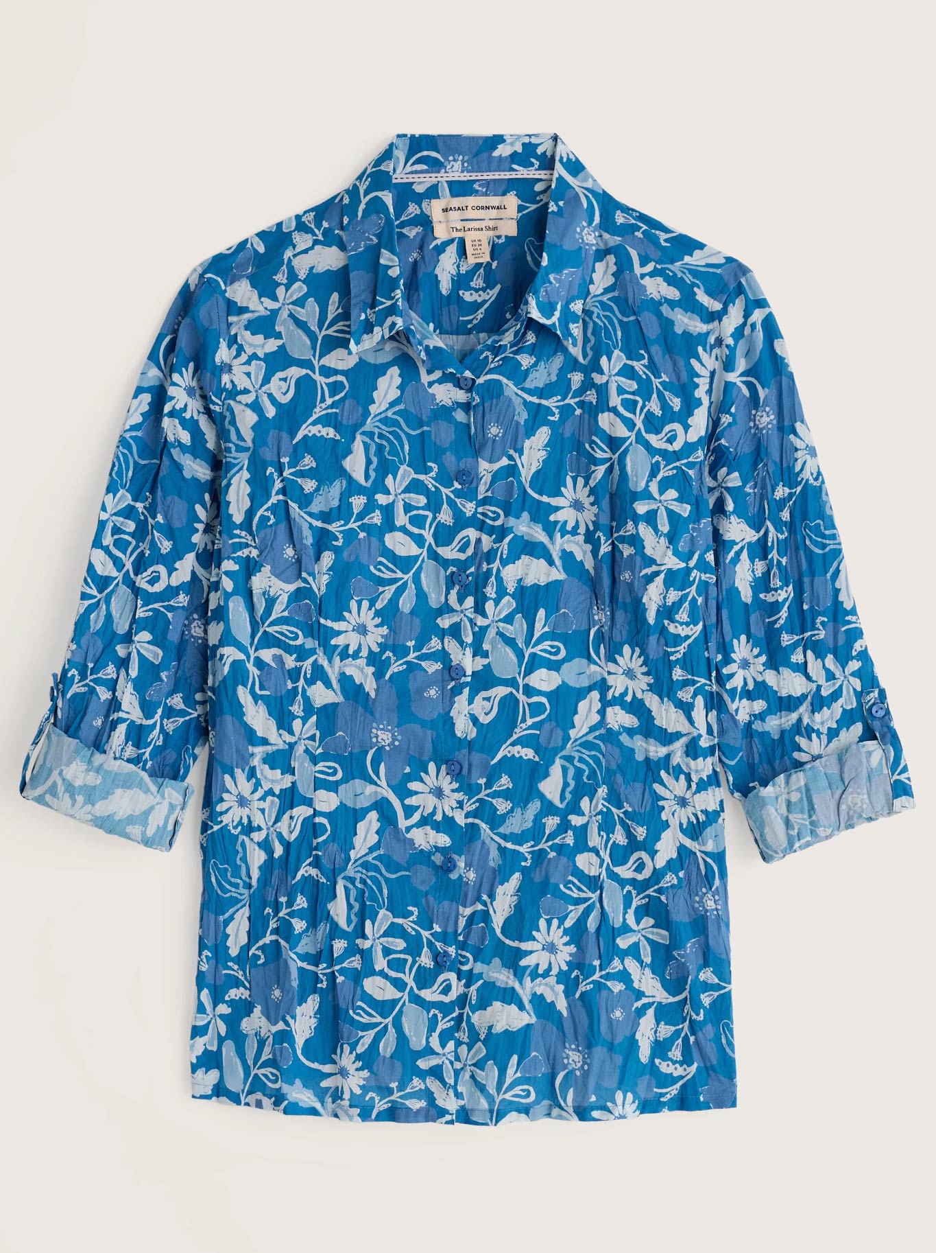 Seasalt Larissa Shirt (Winding Meadow Sailboats)