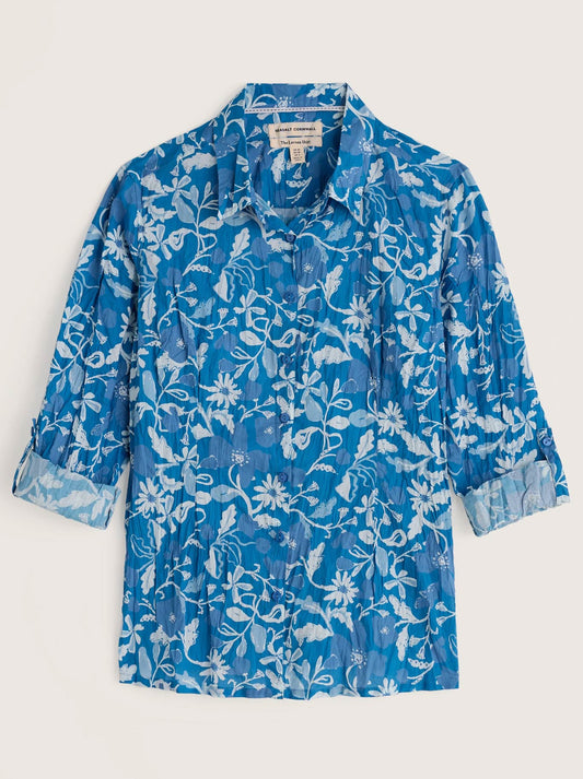 Seasalt Larissa Shirt (Winding Meadow Sailboats)
