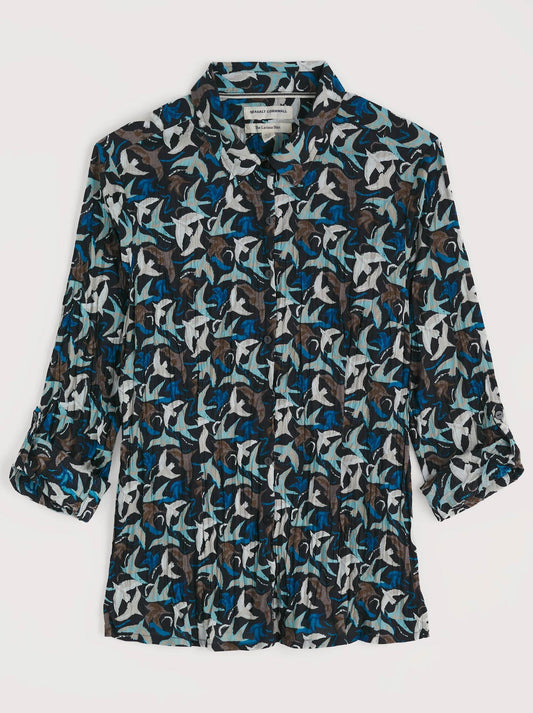 SEASALT LARISSA SHIRT (Onyx)