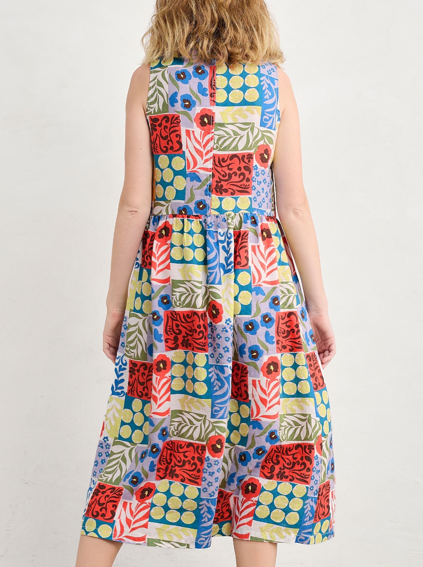 SEASALT LOWLAND HEATHER DRESS (Patchwork)