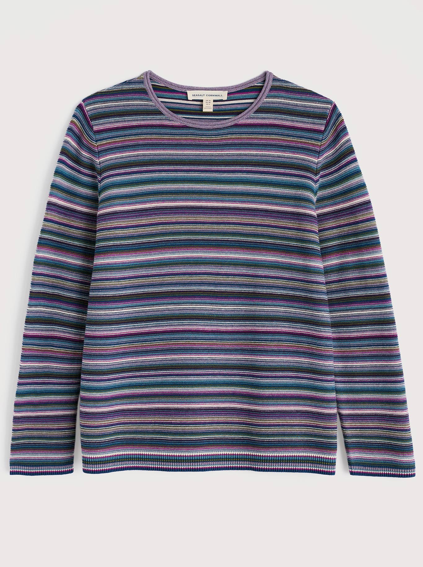 Seasalt Makers Jumper (Grape Thistle Mix)