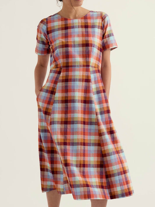 Image of Dresses. Product name - Seasalt Medlar Tree Dress in Kammdro Multi colour by brand - Seasalt