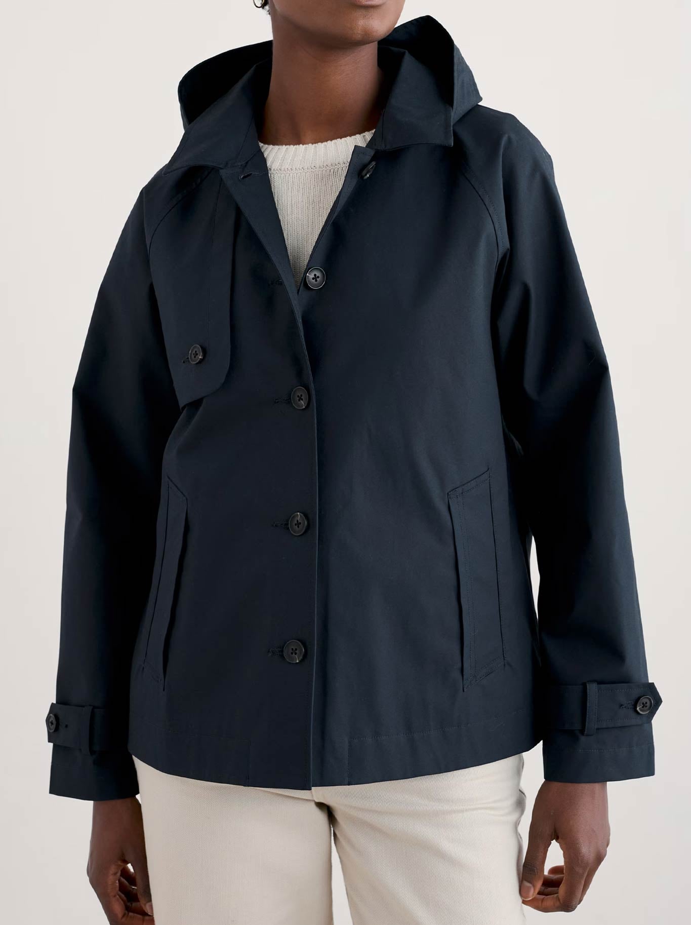 Image of Coats & Jackets. Product name - SEASALT NEAP TIDE JACKET in Inkwell colour by brand - Seasalt