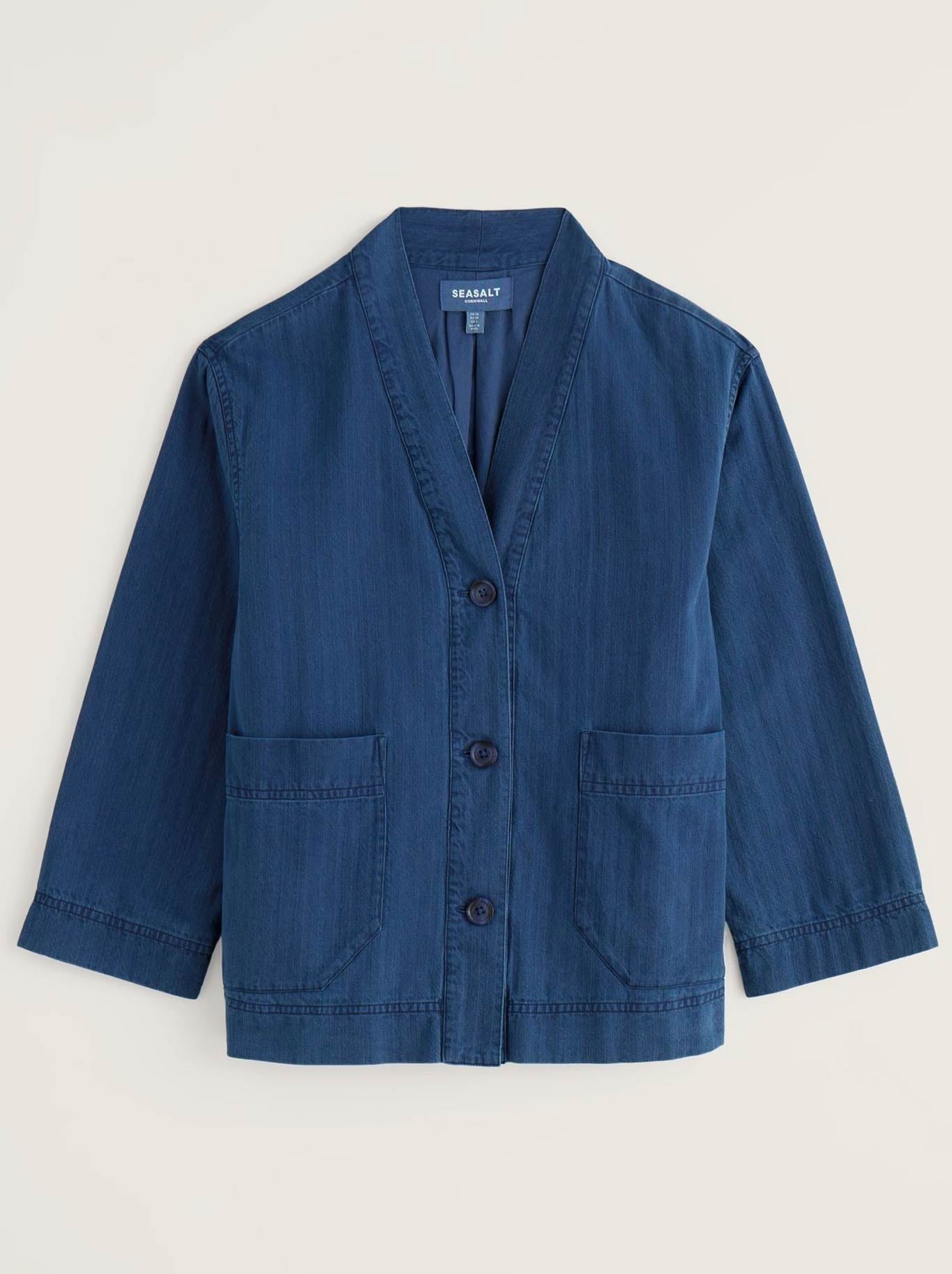 Seasalt Penwerris Jacket (Mid Indigo)