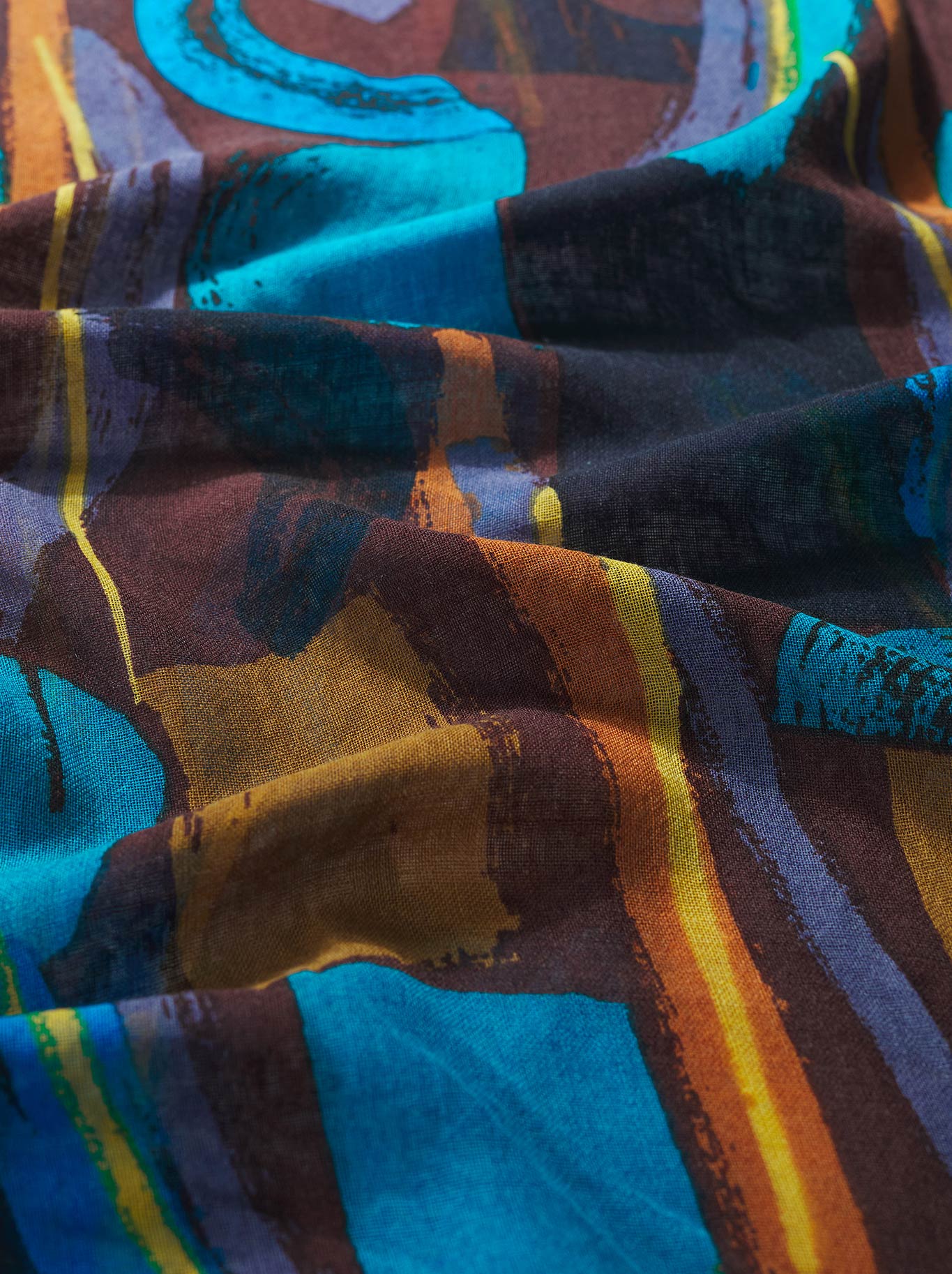 Seasalt Pretty Printed Scarf (Zennor  Stack)