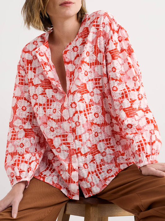 Image of Shirts. Product name - Seasalt Radiance Shirt in Chalk colour by brand - Seasalt
