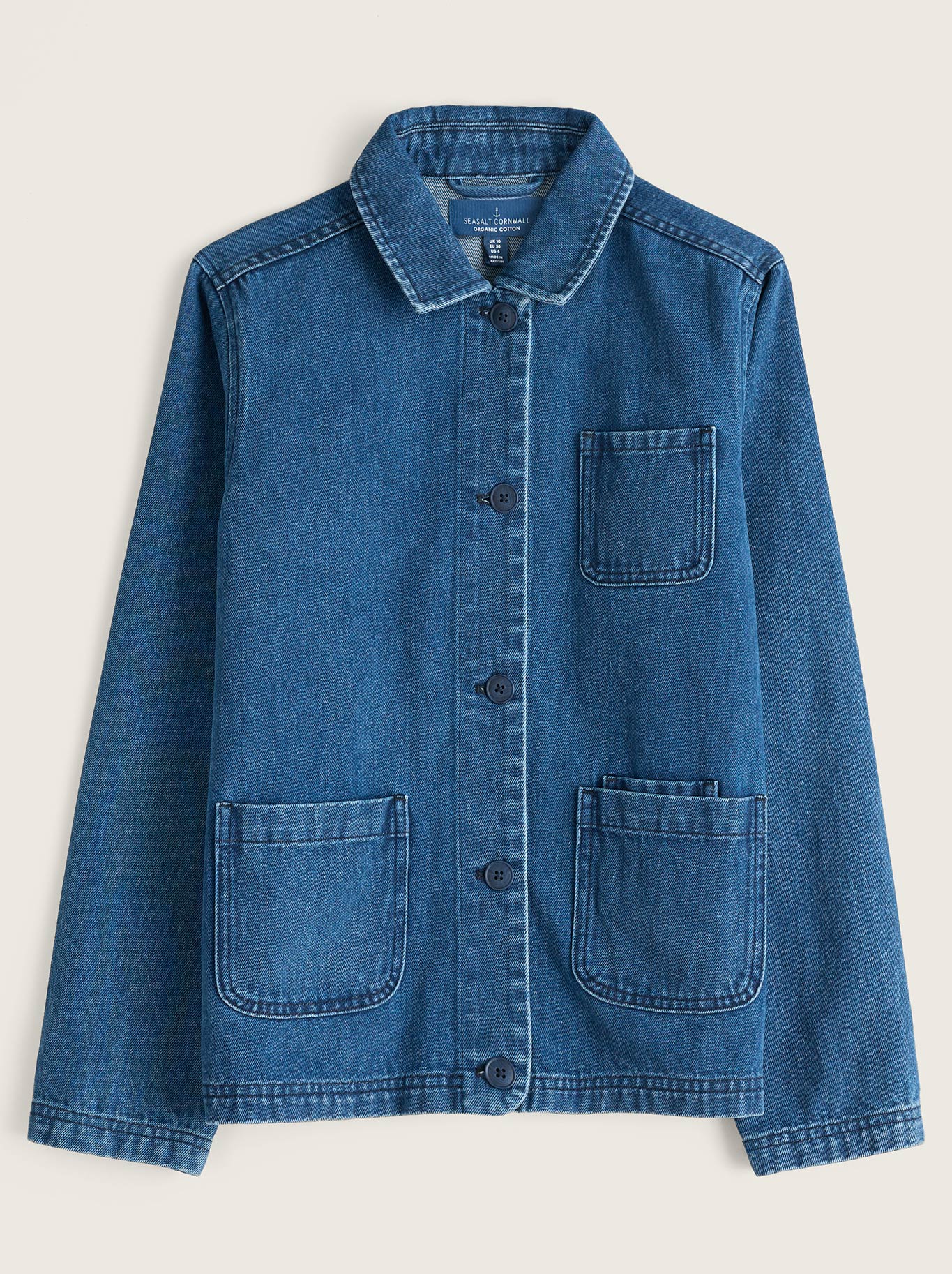 SEASALT READING ROCKS JACKET (Mid Wash)