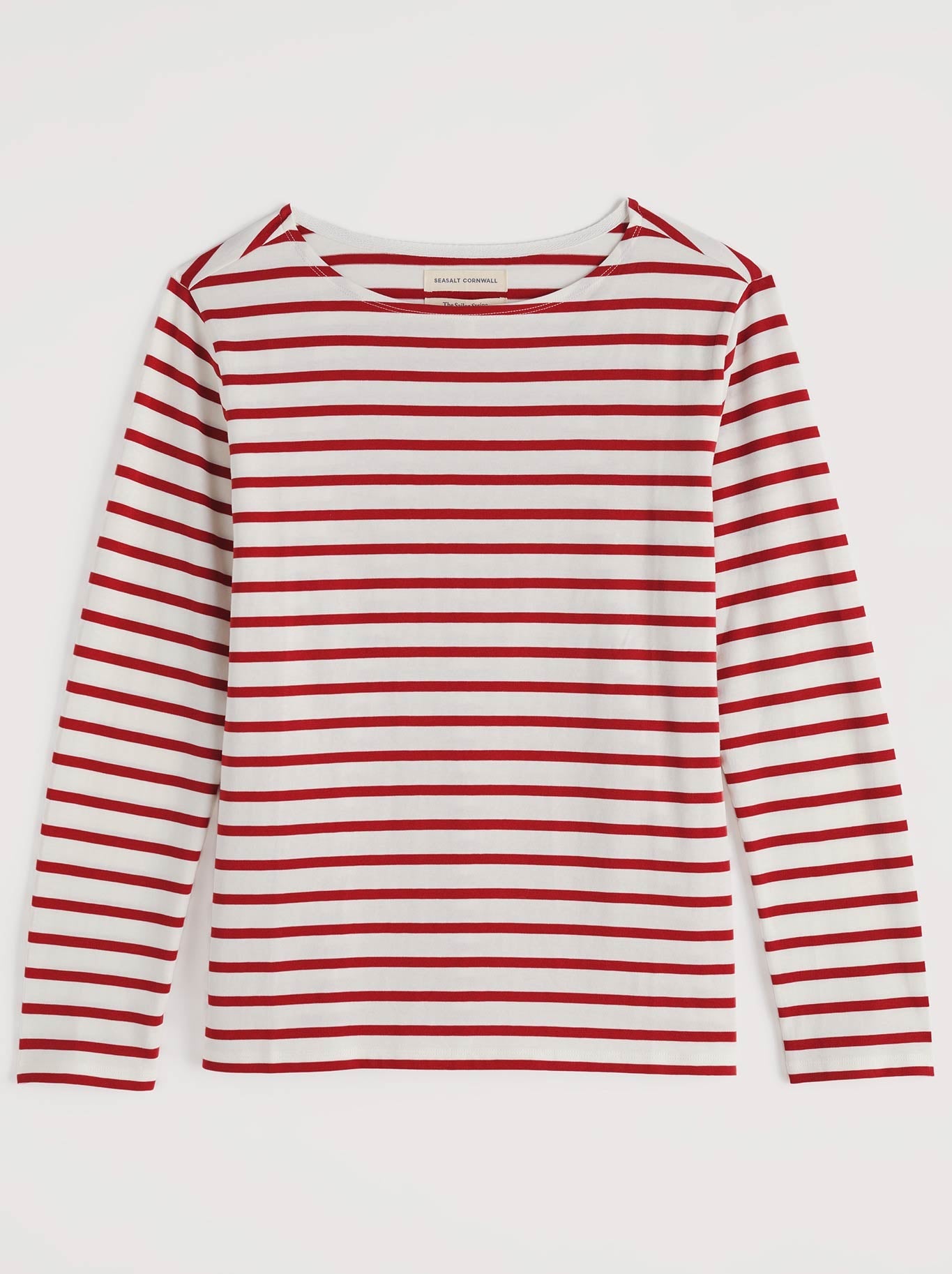 Seasalt Sailor Shirt (Breton Deep Rust)