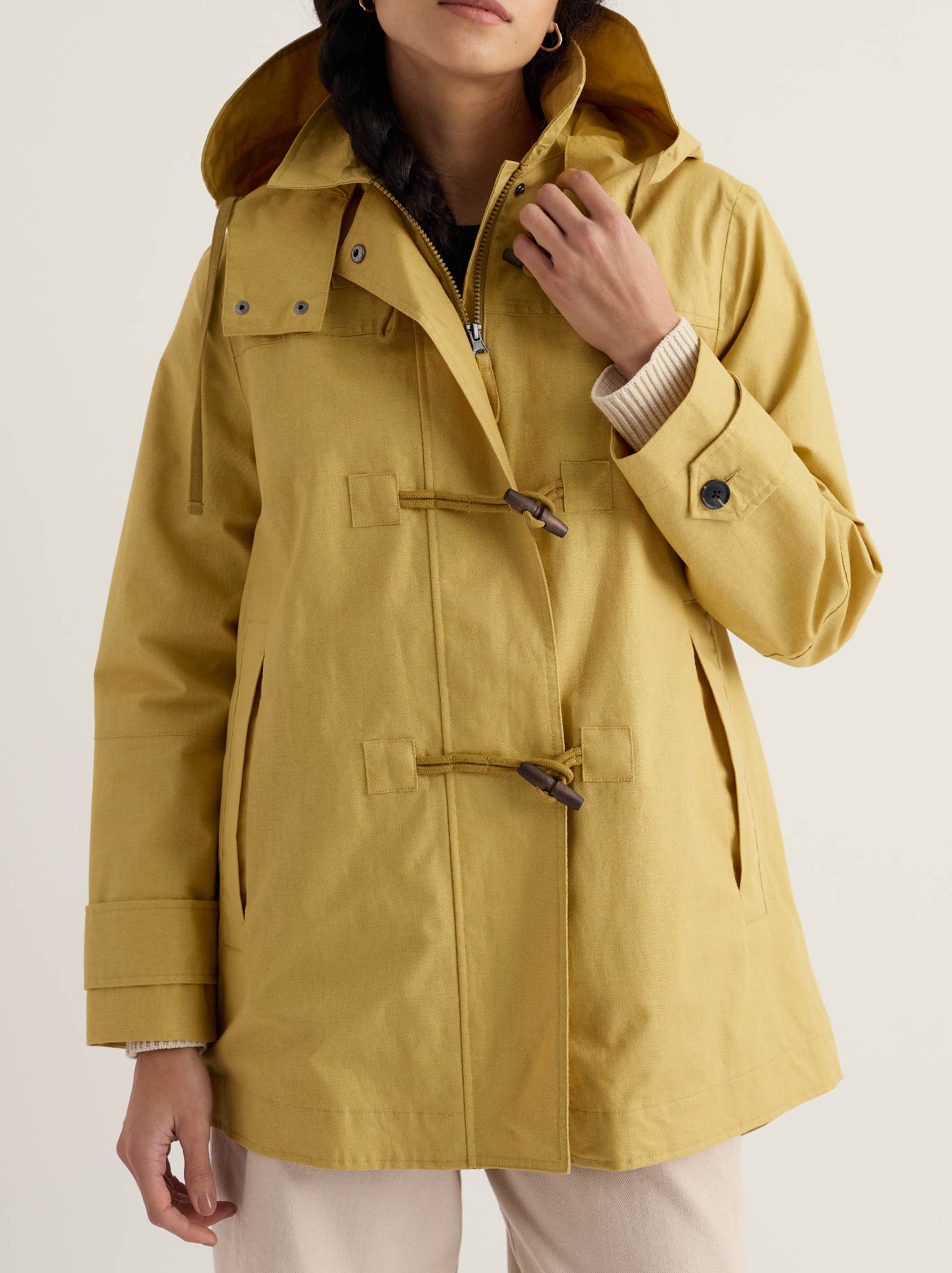 Image of Coats & Jackets. Product name - Seasalt Sea Drift Coat in Pear colour by brand - Seasalt