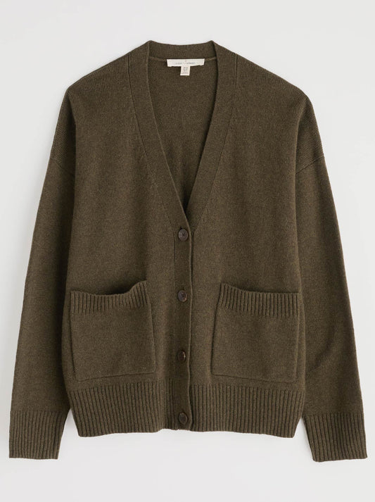 Seasalt Senara Cardigan (Rich Olive)