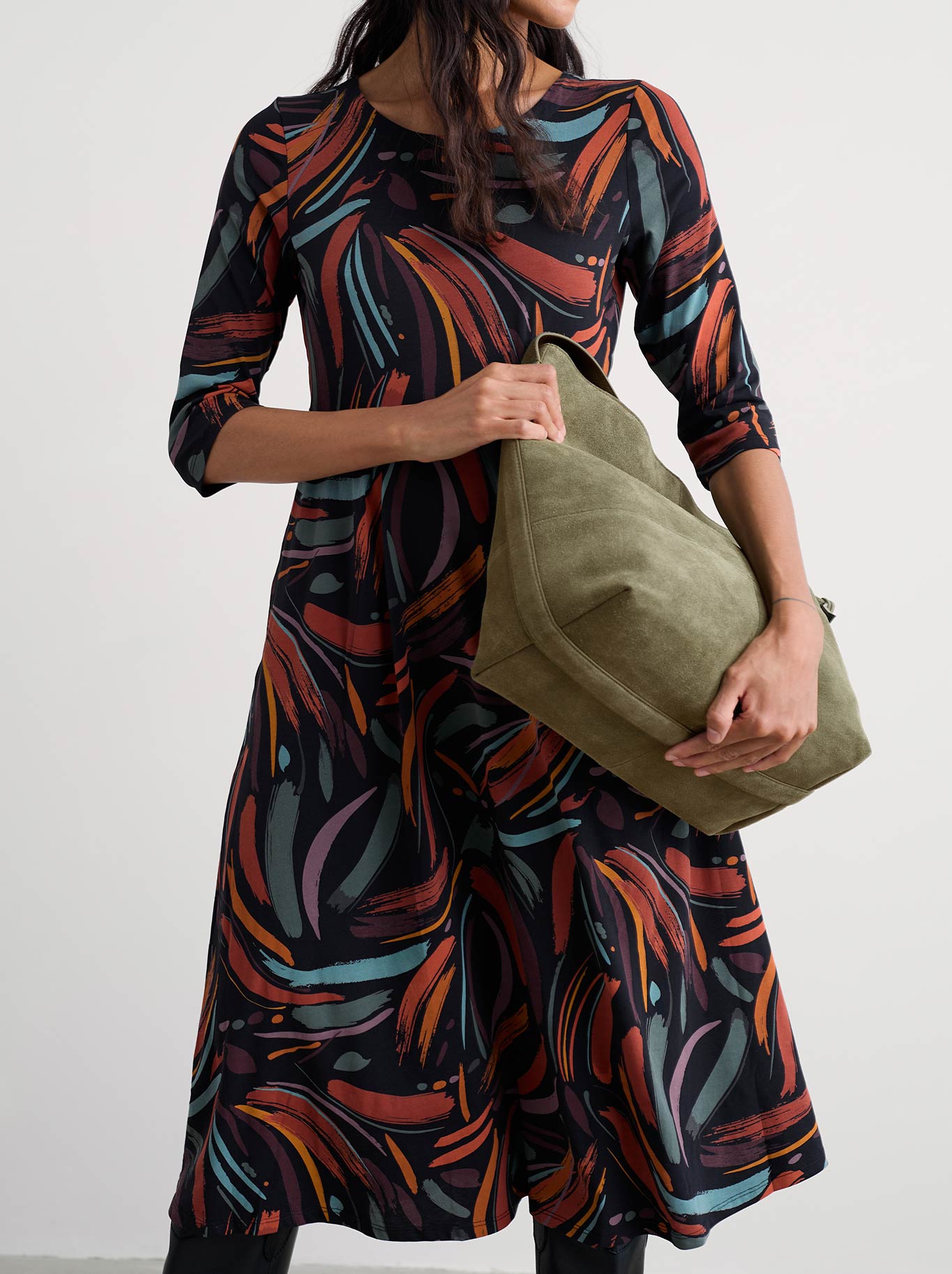 Image of Dresses. Product name - Seasalt Veronica Dress in Onyx colour by brand - Seasalt