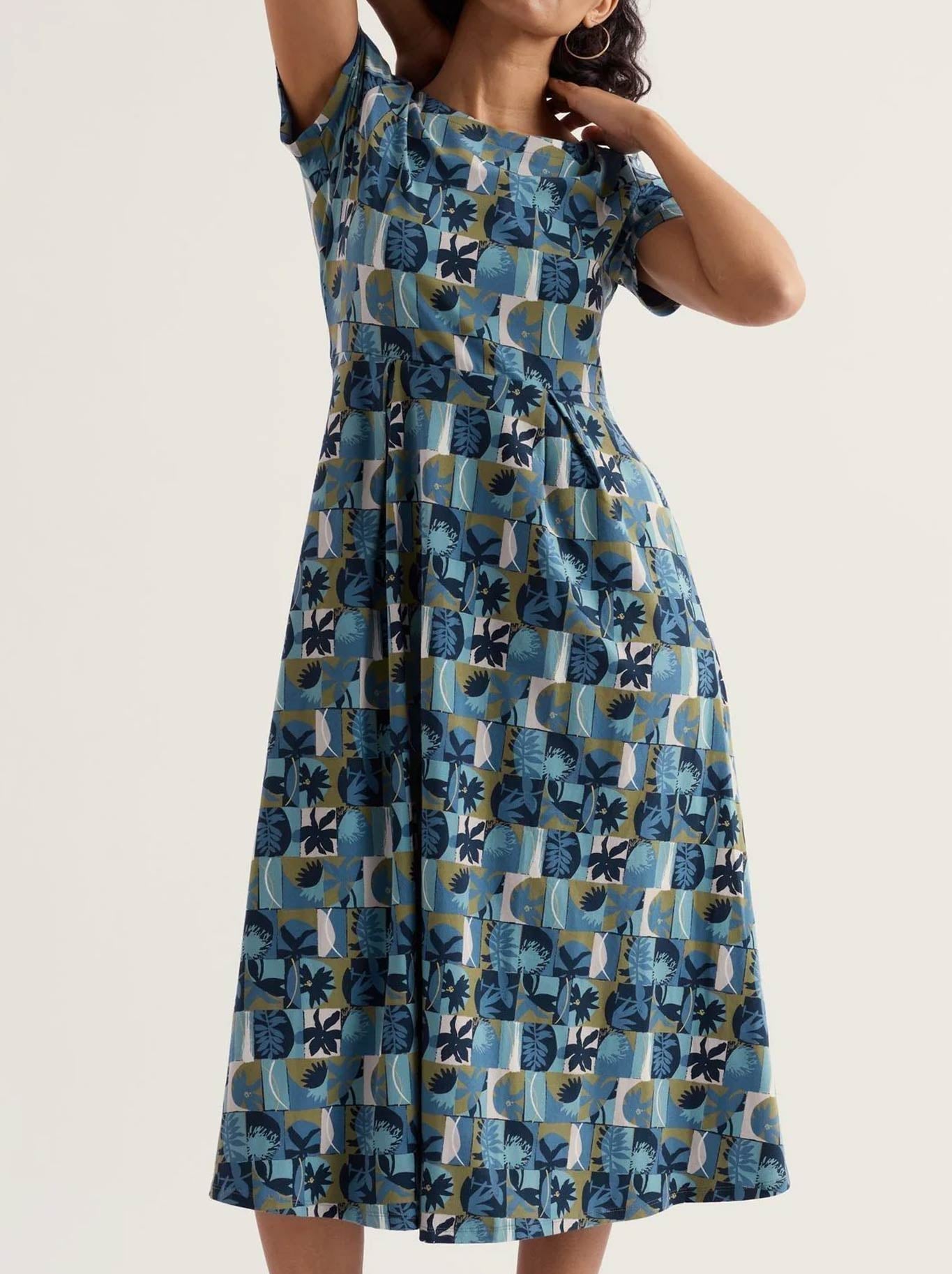Image of Dresses. Product name - Seasalt Veronica Dress in Floral Splice colour by brand - Seasalt