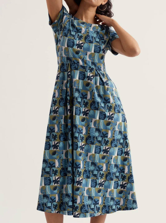 Image of Dresses. Product name - Seasalt Veronica Dress in Floral Splice colour by brand - Seasalt