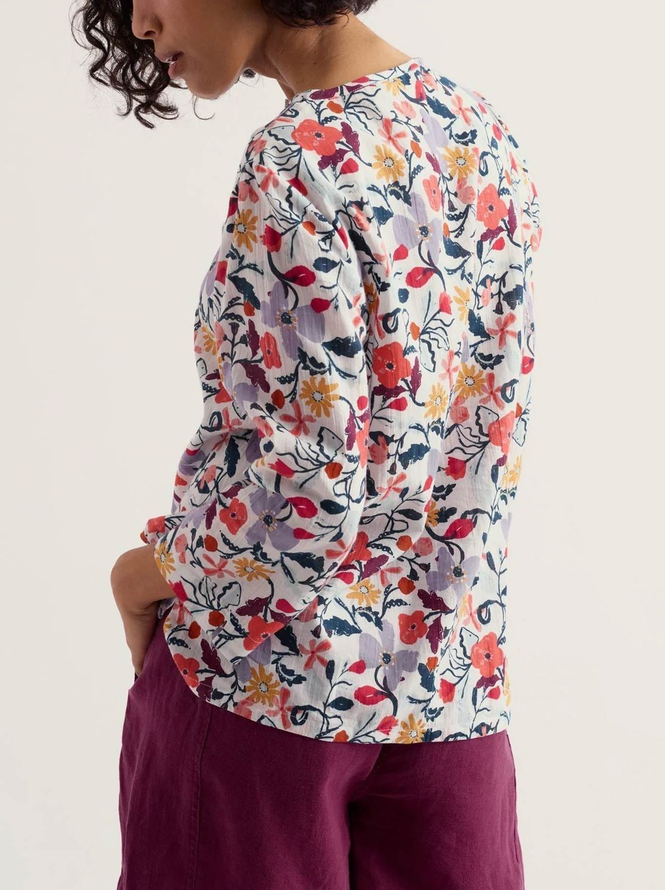 Seasalt Watercolour Sketch Top (Winding Meadow Mix)