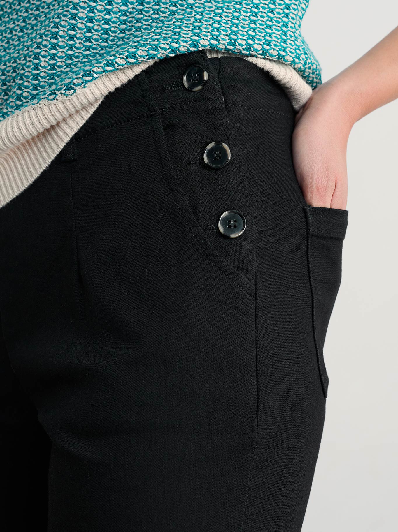 Seasalt Waterdance Trouser (Black)