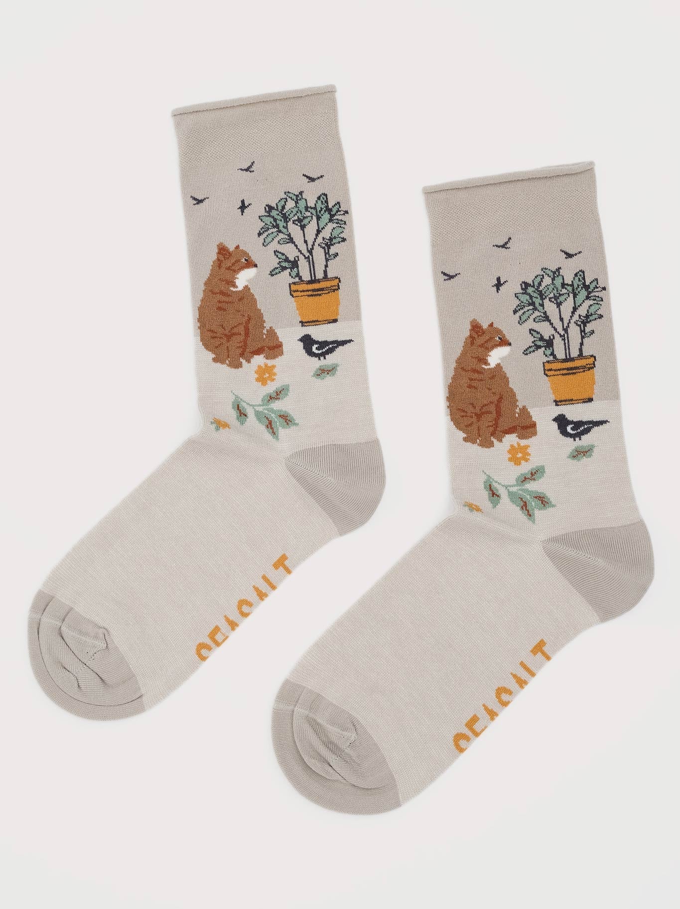 Image of Socks. Product name - Seasalt Bamboo Arty Socks in Aran colour by brand - Seasalt