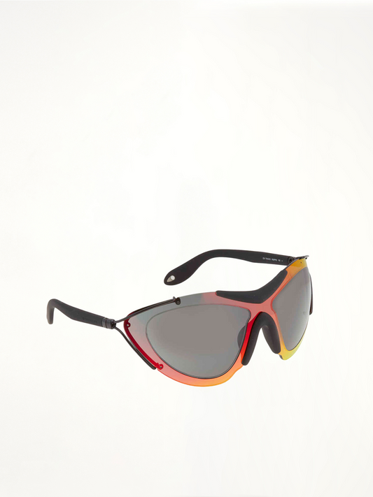 Image of Sunglasses. Productname: Givenchy FLS Sun in Black colour by brand - GIVENCHY