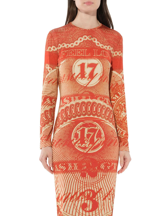 Image of a model wearing Dress. Productname: GIVENCHY Short Dress in Red colour by brand - GIVENCHY