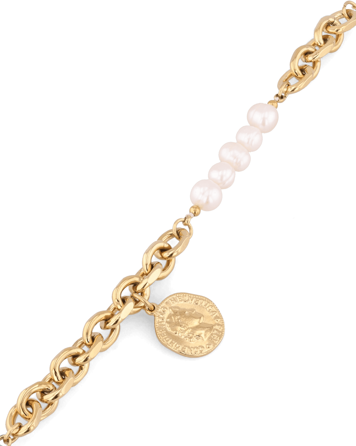 LAVANA Sicily Gold Pearl Bracelet