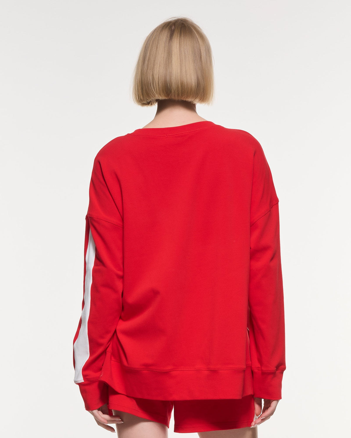Soon Maternity Side Split Stripe Cotton Top